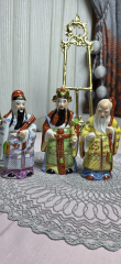 China Serisi Üçlü Biblo