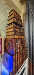 Retro Kitap Görünümlü Saklama Kutuları