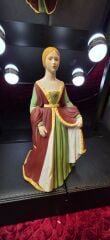 Franklin Porcelain İsabella of Spain Figürlü Sınırlı Üretim Biblo 21x15