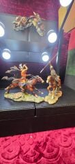 Veronese Design Marka Viking Savaşçıları Figürlü Biblolar 11x14 Boyut