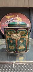 Hollanda Marka Avrupa orijinal Metal Cay Kutusu 13x12x11 Boyut