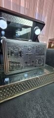 Hollanda Marka Orjınal Avrupa Metal Takı Kutusu 21x6x14 Boyut